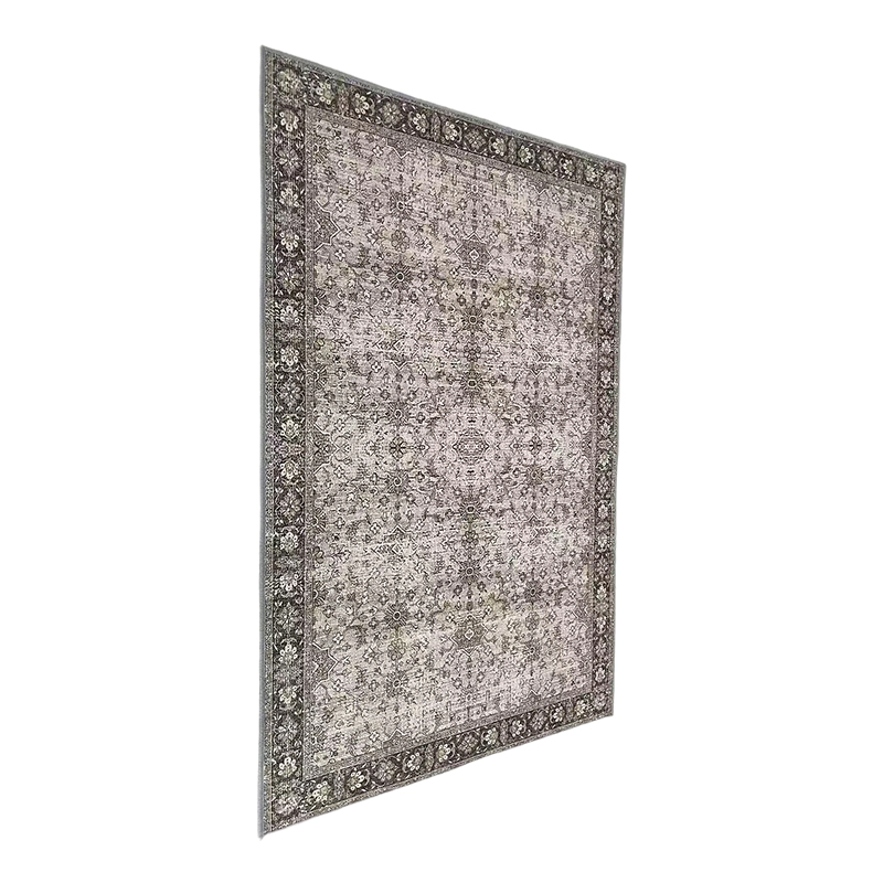 Retro Living Room Bedroom Coffee Table Light Luxury Carpet Washable Foldable