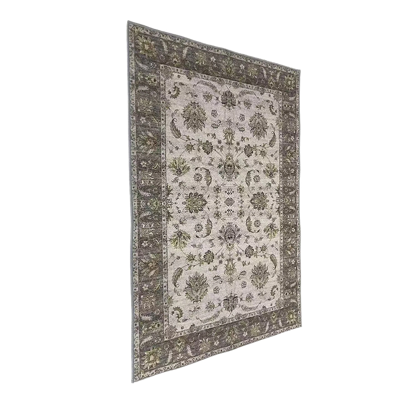 Retro Living Room Bedroom Coffee Table Light Luxury Carpet Washable Foldable